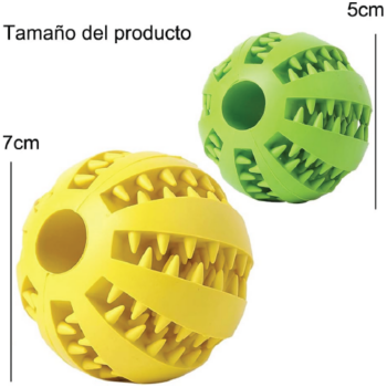 Pelotas grandes de goma para alimento de mascotas - Image 2