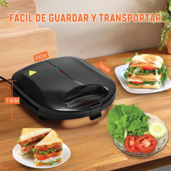 Sandwichera Eléctrica de 750W - Image 3