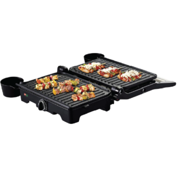 T-fal parrilla panini y asadora 2 en 1 inoxidable con placas antiadherentes - Image 3