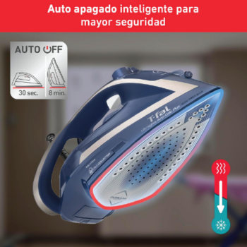T-fal plancha de vapor con suela de cerámica y recolector de calcio extraíble - Image 5