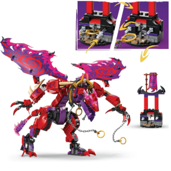 LEGO Ninjago dragón del caos: colmillo tronador - Image 3